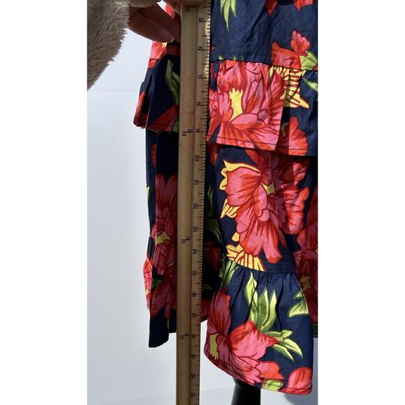 Walter Baker NWT Christine Ruffled Mini Skirt Size XL Tropical Floral Print - Picture 9 of 9